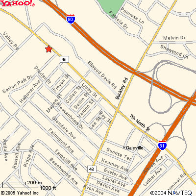 See Driving Directions Above